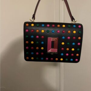 Colorful Studded Women's Bag